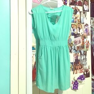 Turquoise Dress