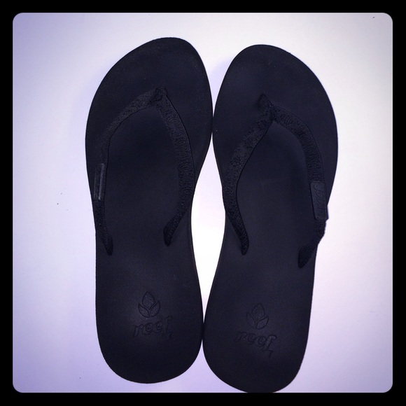 Black reef Ginger flip flops