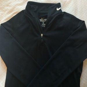 Black Nike quarter zip!