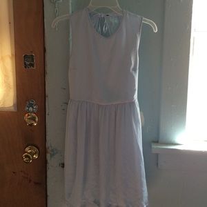 Baby blue dress