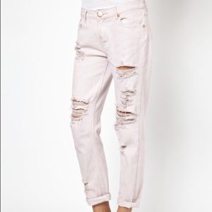 One Teaspoon pink baggies