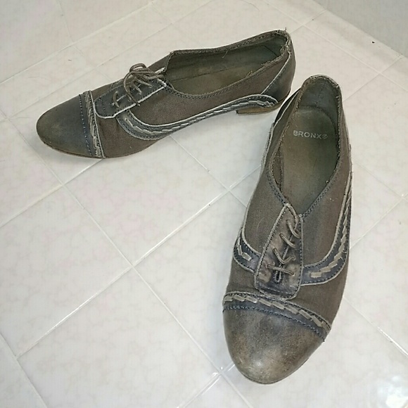Bronx brogue shoes