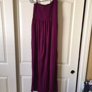 Simple maxi dress halter