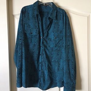 Cheetah printed blouse