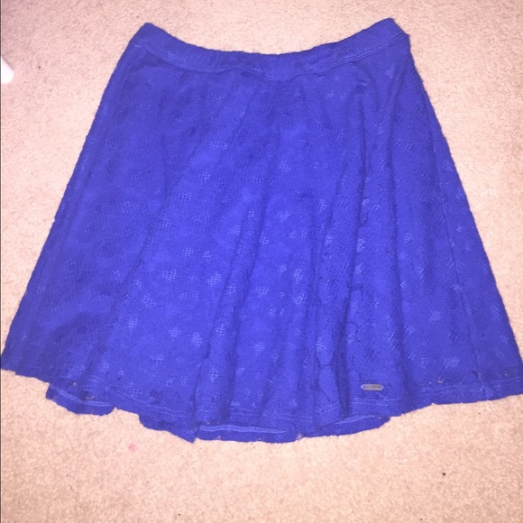 lace hollister skater skirt