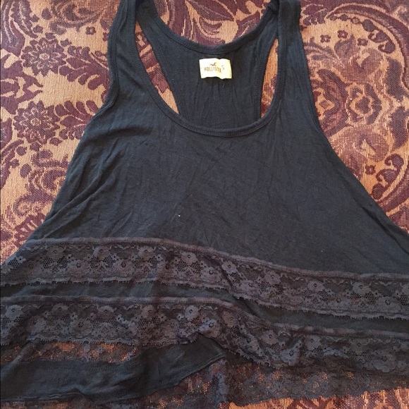 Lace flowy tank top - Picture 2 of 4