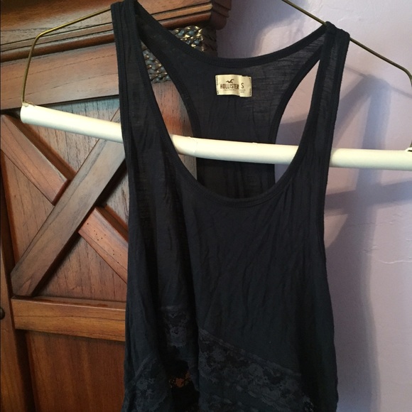 Lace flowy tank top - Picture 3 of 4