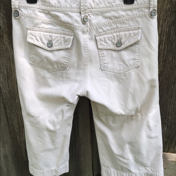 Kaki white Capri pants - Picture 2 of 4