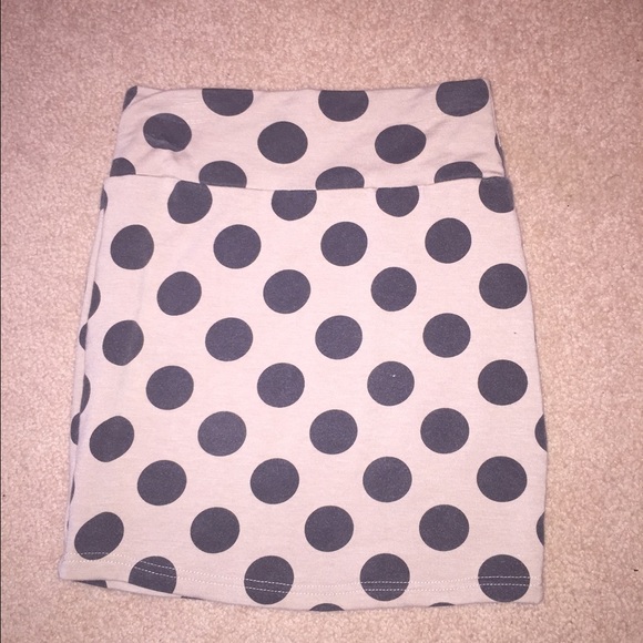 forever 21 polka dot pencil skirt