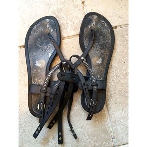 Strappy Jelly Sandals