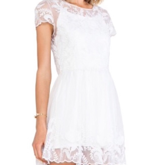 Lovers & Friends embroidered only the young dress