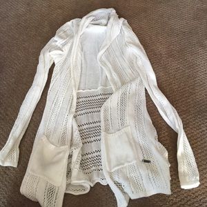 Roxy white cardigan