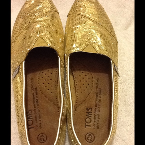 TOMS Glitter shoes