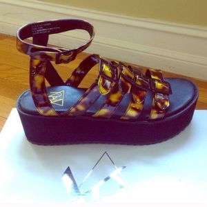 YRU platform sandals