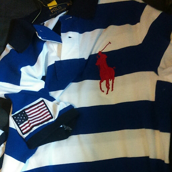 Ralph Lauren striped polo