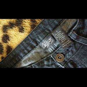 Zip-up Leg Skinny Jeans