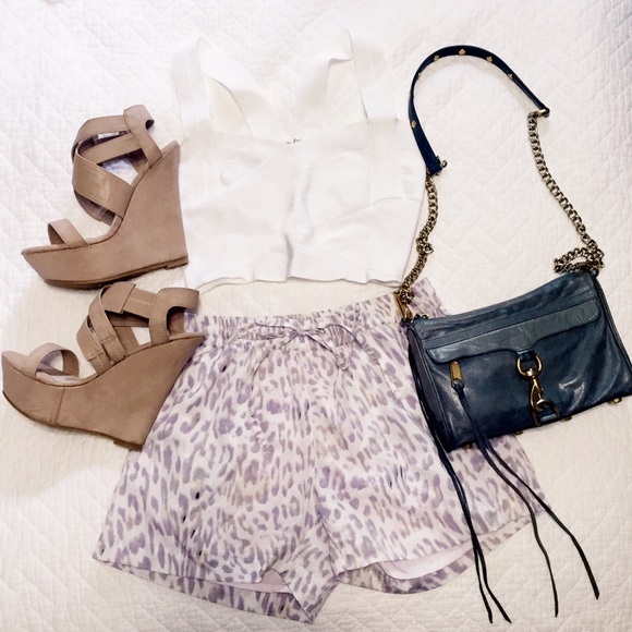 NWOT Elegant Footwear nude wedge sandals