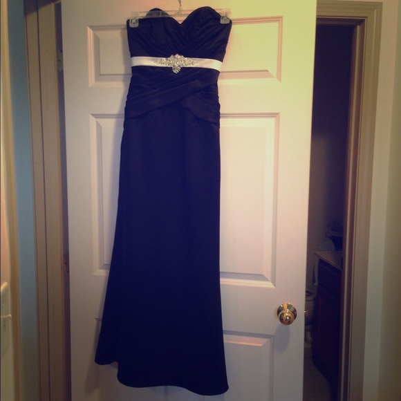 Black Bridesmaid Dress