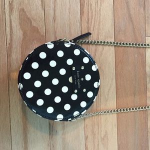 Kate Spade Round Polka Dot Purse