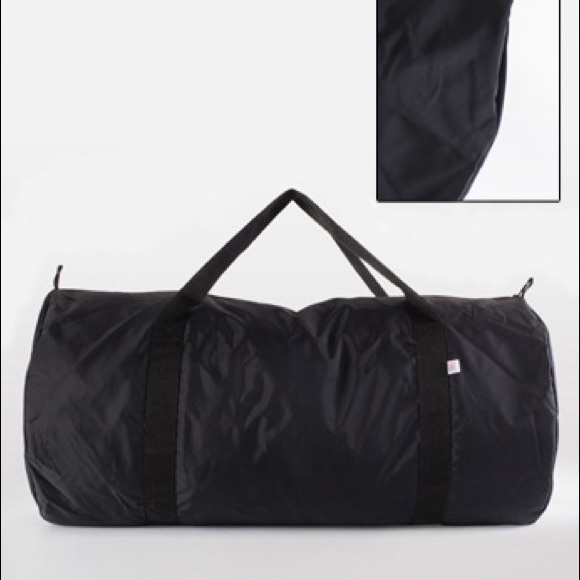American Apparel Handbags - American Apparel Nylon Weekender Duffle Bag