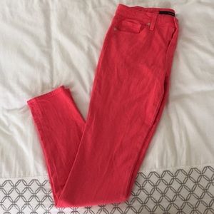 Joe's Coral Skinny Jeans