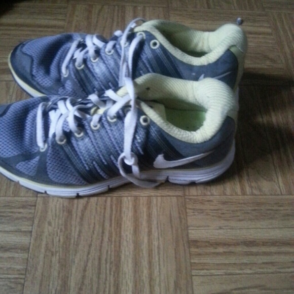 Nikes size 7 10.00, sandals 3.00, flip flops 2.00,