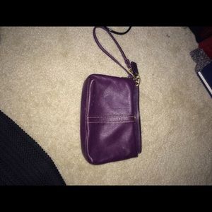 small coach make up bag