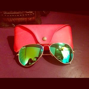 Ray-Ban aviator sunglasses