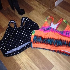 Sports bras from the Varsity Cheer catalog!