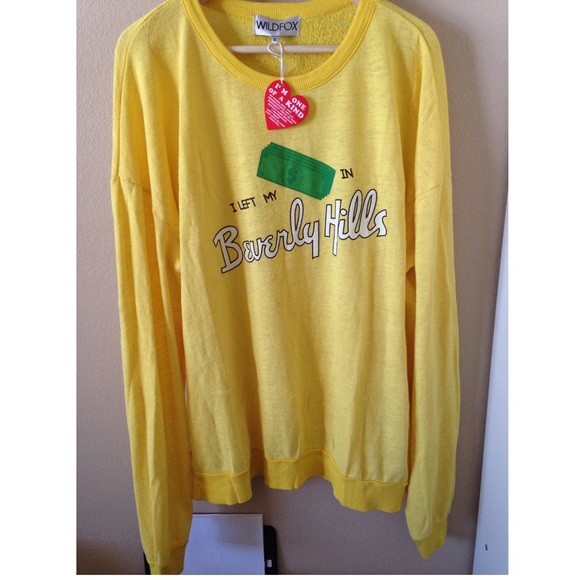 💥SOLD💥 WILDFOX COUTURE I LEFT MY MONEY