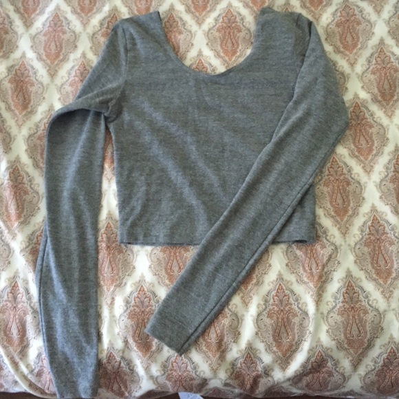 AA long sleeve crop