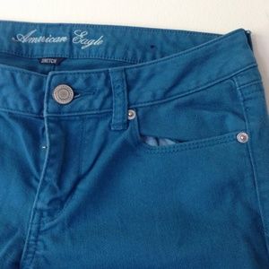 Colored Denim Stretch Skinny Jeans