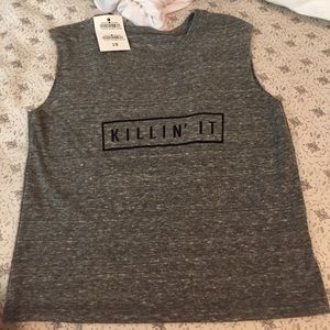 brandy melville muscle tee NWT