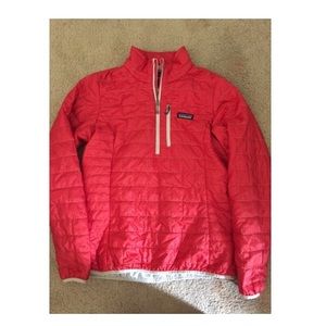 Patagonia red pullover