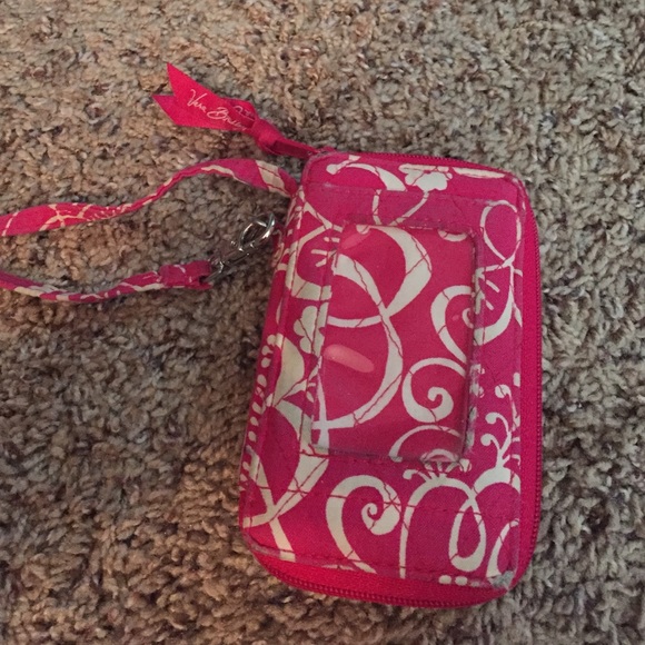 Pink Vera Bradley wallet