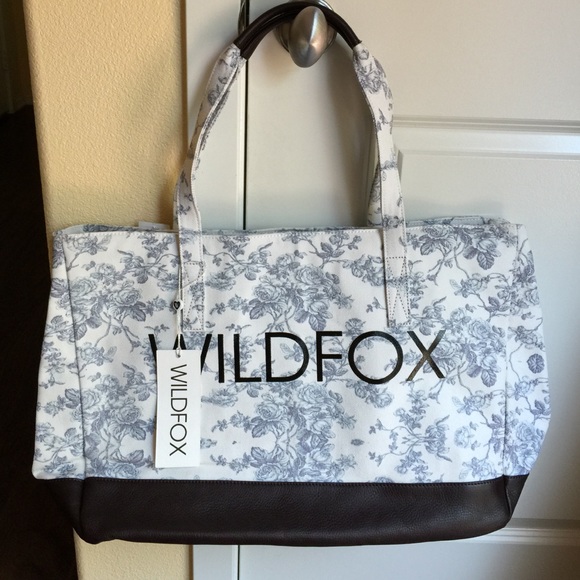 ♥️SOLD♥️Wildfox Printed Tote Bag - Picture 3 of 4