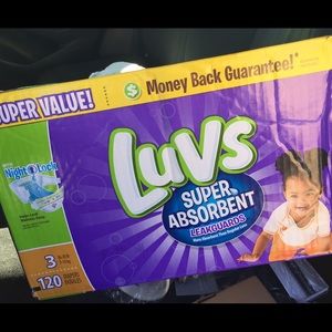 120 pack Luvs diapers