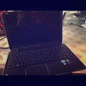 An HP laptop by beats