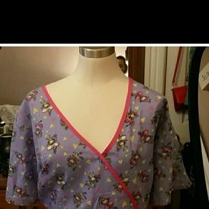 3xl  scrubtops reserved for pink_camo