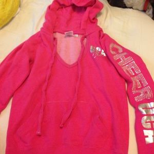 UCA cheer pink hoodie