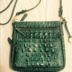 green brahmin crossbody