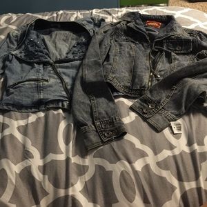 Jean jackets! (Willing to lower the price!)