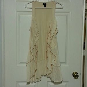 H&M ruffled vest