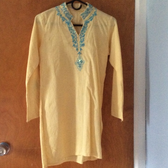 Indian cotton tunic - Picture 1 of 4