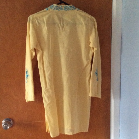 Indian cotton tunic - Picture 3 of 4