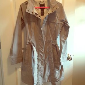 The North Face raincoat