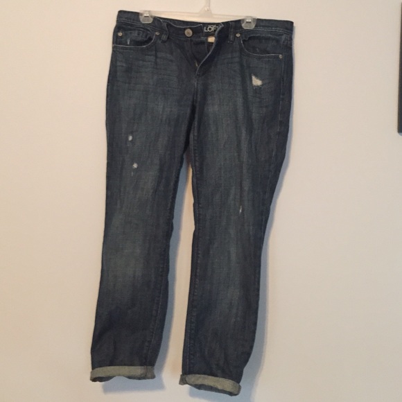 Boyfriend jeans from Loft