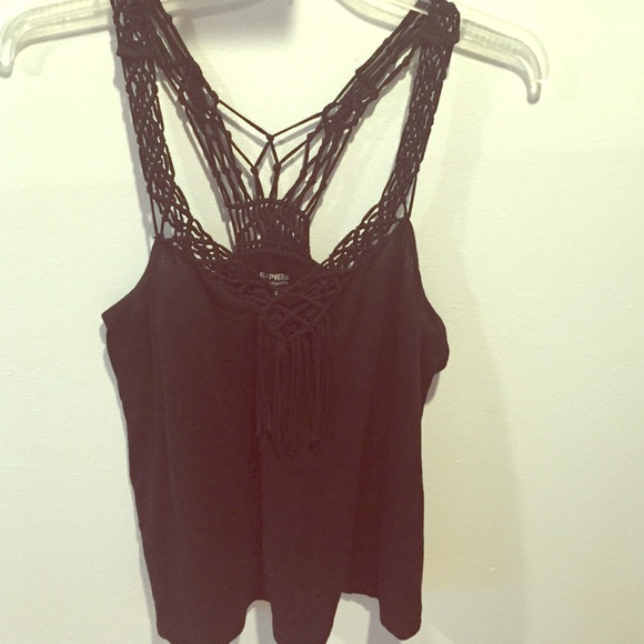 ⛔️sold⛔️Express fringe tank