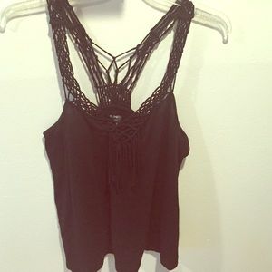 ⛔️sold⛔️Express fringe tank