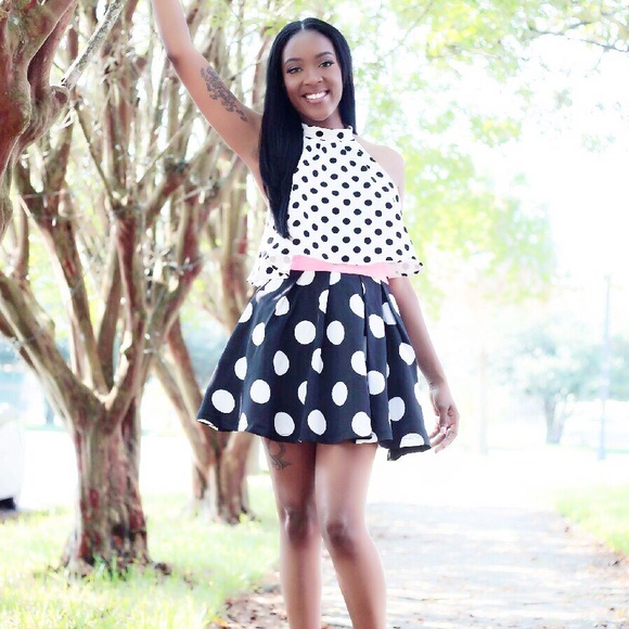 Mustard Seed Dresses & Skirts - Polka Dot Dress